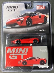 Mini GT McLaren Artura Vermillion 1/64 Red MGT00532 - Picture 1 of 7
