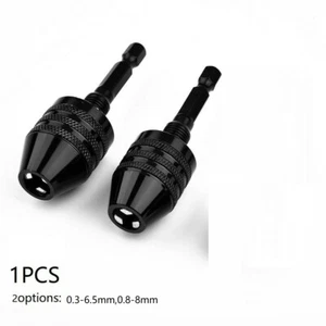 Mini Schnellspannbohrfutter Bohrfutter 0.8-8mm 1/4" Sechskantschaft Adapter UD - Bild 1 von 8