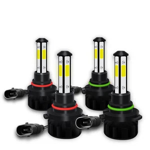 Quayub 9005 + 9006 LED Headlight Kit Bulbs High Low Beam 6000/8000K Combo 4 - Picture 1 of 103