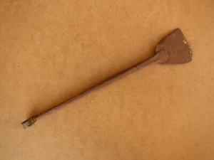 Antique Primitive Kitchen Spatula Paddle Spoon Tool Hand Wrought Utensil 19th. - Picture 1 of 7