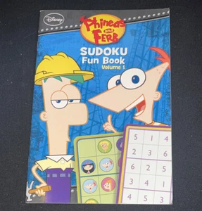 Phineas and Ferb Sudoku Fun Book Volume 1 New! - Picture 1 of 2
