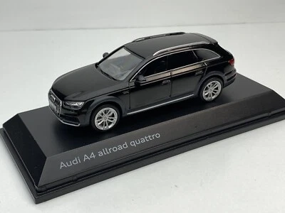 SPARK 1/43 AUDI A4 B9 ALLROAD QUATTRO AVANT 2015 METAL MYTHOS BLACK (BBR MR LOOK - Immagine 1 di 4