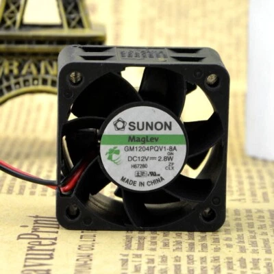 SUNON GM1203PHV1-8A 12V 2.8W 4CM 4028 2-Wire Cooling Fan - Image 1 of 4