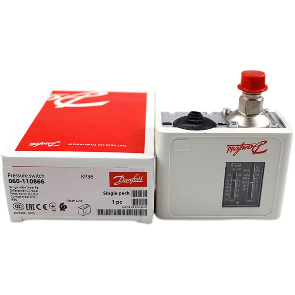 1PC New  Danfoss KP36 060-110866 Pressure switch Pressure controller#LJ - Image 1 of 1