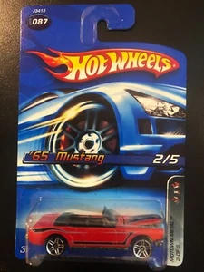 2006 Hot Wheels Motown Metal Series - '65 Mustang (Red) - FREE SHIPPING - Picture 1 of 2