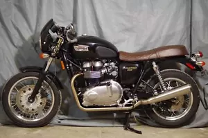 Triumph Bonneville T100 Thruxton Scrambler SE 2001-2016 low profile seat: 8F8127 - Picture 1 of 6