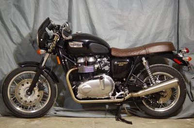 Triumph Bonneville T100 Thruxton Scrambler SE 2001-2016 low profile seat: 8F8127 Foto 1 de 4