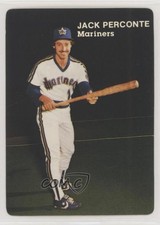 1984 Mother's Cookies Seattle Mariners Stadium Giveaway Jack Perconte #15