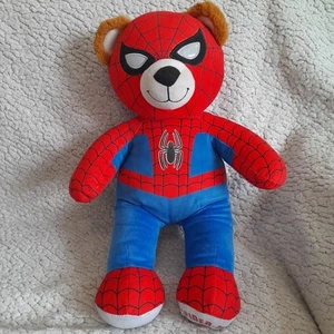 Peluche Spiderman Build A Bear BAB 25th Celebration 60 Increíbles Años Raro Juguete Suave - Imagen 1 de 8