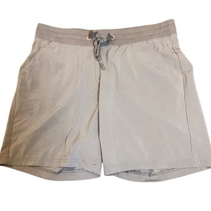 Pantalones Cortos para Mujer Lee Active Performance Talla 10 Medianos Beige Bolsillos con Cordón - Imagen 1 de 8