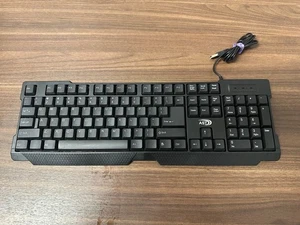 Ast Black Wired USB Standard Keyboard Very Good - Picture 1 of 3