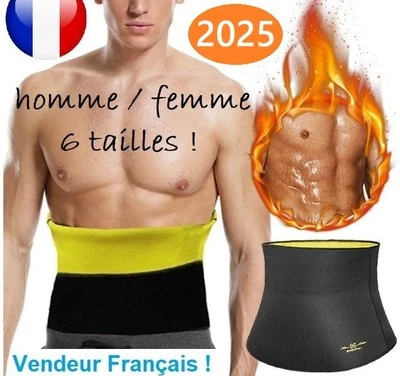 BOLDFIT Corset gaine ceinture sudation abdos sport extensible femme homme unisexe 2025