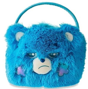 Jumbo Grumpy Care Orso Blu Cesto Pasquale Peluche Morbido Trattamento Cesto Regalo - Foto 1 di 5