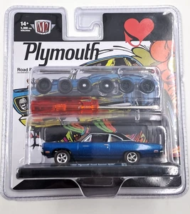 2025 M2 O'Reilly Exclusive 1969 Plymouth Road Runner Hemi Wheel Swap 1/5000 NEW! - Bild 1 von 5