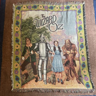 Manta de tapiz tejida El Mago de Oz Foto 1 de 4
