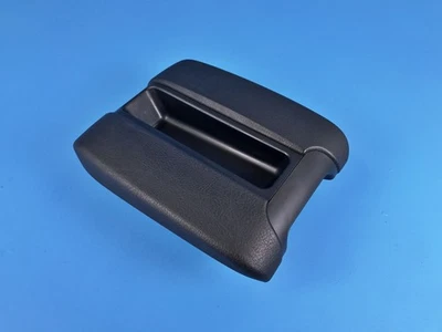 97-03 BMW E39 525I 530I 540I FRONT CENTER CONSOLE ARMREST BLACK COMPARTMENT - Image 1 of 4
