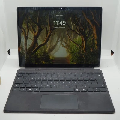 Microsoft Surface Pro X 13" Touchscreen (Cracked) SQ1 LTE 8GB 256GB w/Keyboard - Image 1 of 4