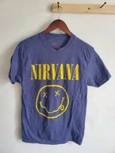 Camiseta Nirvana Logo Púrpura Adulto Mediana - Imagen 1 de 6