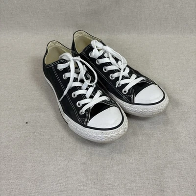Converse Chuck Taylor All Star Ox Shoes Sneakers Women's 7 Men's 5 Black Low Top - Image 1 of 4