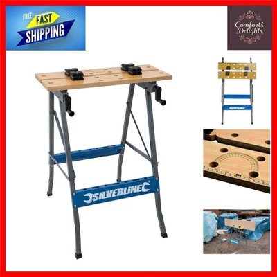 Lightweight Steel Folding Workbench - 100kg Capacity, Durable & Easy to Store - Image 1 of 4