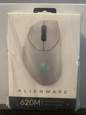 Alienware 620M Wireless Gaming Mouse-Lunar Light [Brand New] - Image 1 of 4