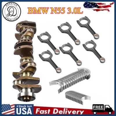 Crankshaft Main Bearings Set For BMW 128i 335i 740Li X3 X5 N55 3.0L  11217580483 Foto 1 de 4