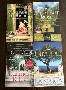4x Lucinda Riley Paperback Bundle The Olive Tree, The Midnight Rose Etc - Imagen 1 de 9