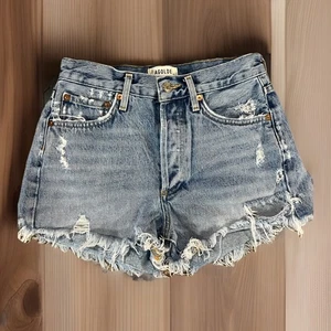 AGOLDE PARKER CUT OFF SHORT Women’s 24 - Picture 1 of 9
