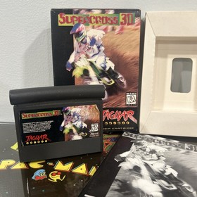Supercross 3D Atari Jaguar Cart w/manual, CIB