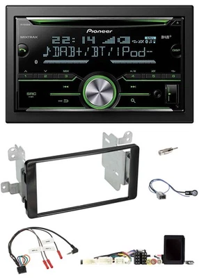 Pioneer Bluetooth Lenkrad DAB 2DIN USB CD Autoradio für Mitsubishi Outlander 14- - Bild 1 von 4