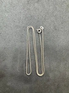 2,2 g Vintage Sterling Silber 925 Box Kette 18" Schmuck Konvolut W - Bild 1 von 6