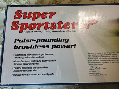 GREAT PLANES SUPER SPORTSTER  E/P - Image 1 of 4