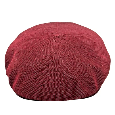 KId's MESH FLAT CAP Burgundy - Size Small (53.5cm) - Image 1 of 4