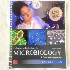 Laboratory Applications Microbiology Case Study Approach Barry Chess Spiral 4th - Picture 1 of 6