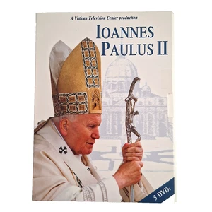 Pope John Paul II DVD Box Set 5 discs scarce Vatican Television Production - Imagen 1 de 7