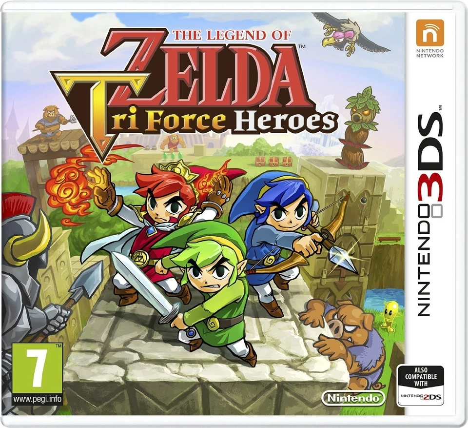 The Legend Of Zelda : Tri Force Heroes (Nintendo 3DS) (UK IMPORT) - Image 1 of 1