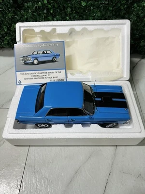 AUTOart 1:18 Ford Falcon XY GT Limited Edition True Blue Die Cast - image 1 of 4