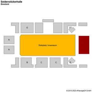 Kraftwerk Bielefeld Tickets 13.12.2025 Stehplatz Innenraum - Bild 1 von 1