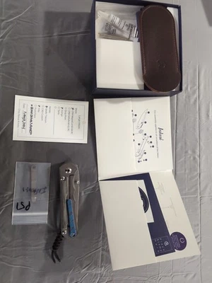 Chris Reeve Large Inkosi Insingo Magnacut Blade Custom Timascus Clip  - Image 1 of 4