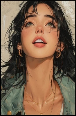 Póster Retrato de maravilla Foto 1 de 4