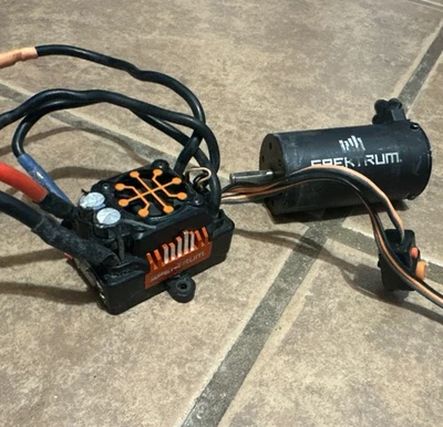 Spektrum Firma 130A Brushless Smart ESC W/ Firma 3800KV Brushless motor combo - Image 1 of 2