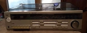 Sharp SG-3 Stereo Music Center AM/FM Radio Turntable Record Player - For Parts - Picture 1 of 11