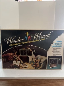 Wonder Wizard Model 7702 1. Gen TV Videospielkonsole Originalverpackt Ungetestet Aber Exc - Bild 1 von 10