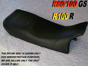 BMW R80GS R100GS 1986-93 R100R 1992-95 replacement seat cover R100 GS BLACK 271A - Picture 1 of 5