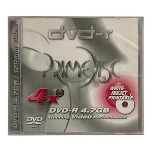 PrimeDisc DVD-R Rohling 4,7GB 120min 1 Stück NEU & OVP - Bild 1 von 2