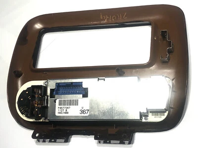 Chrysler Dodge Caravan 2002 control de calefacción aire acondicionado madera grano clima 367 Foto 1 de 3