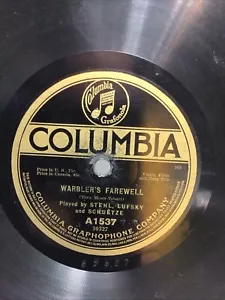 Warblers Farewell Southern Zephyrs Princes Orchestra Stehl Lufsky 78 Schallplatten - Bild 1 von 4