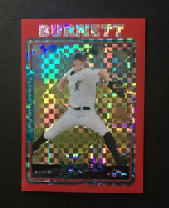 A.j Burnett 2005 TOPPS CHROME XFRACTOR REFRACTOR 2/25 Florida Marlins Mint Rare - Picture 1 of 4
