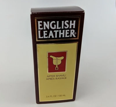Cuero inglés vintage para después del afeitado 3,4 OZ nuevo en caja Foto 1 de 4