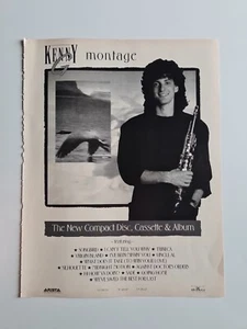 Kenny G Montage 90er MUSIK Album WERBUNG 9X12" POSTER - Bild 1 von 1